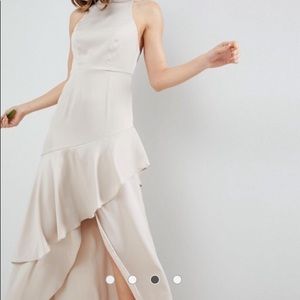 Asos design satin maxi dress